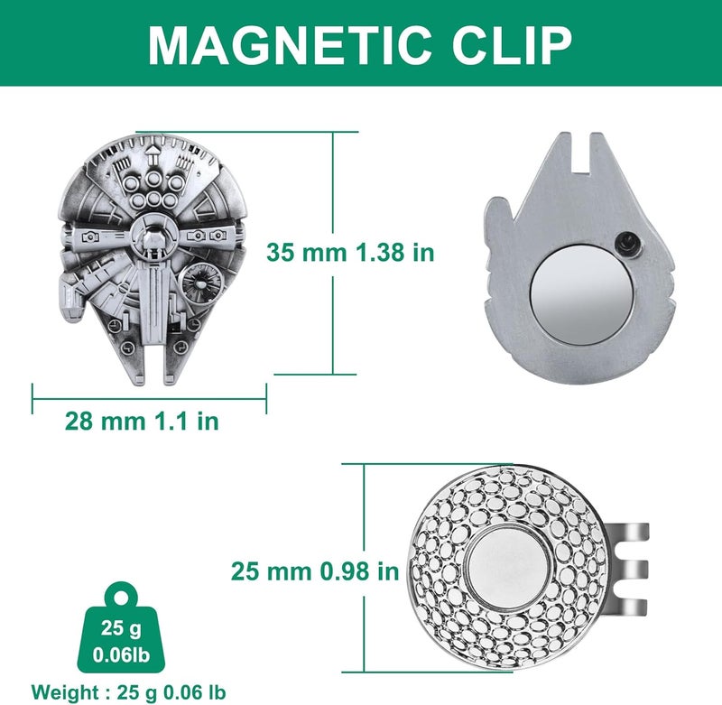 JIUYIBC Golf Divot Tool with Golf Ball Marker Set, Funny Golf Accessories, Golf Gifts for Men, Gift Wrapping. - Image 4
